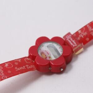 Bandai Era Strawberry Shortcake, Wristwatch, Red, Digital, 2000s, Vintage, Watc
